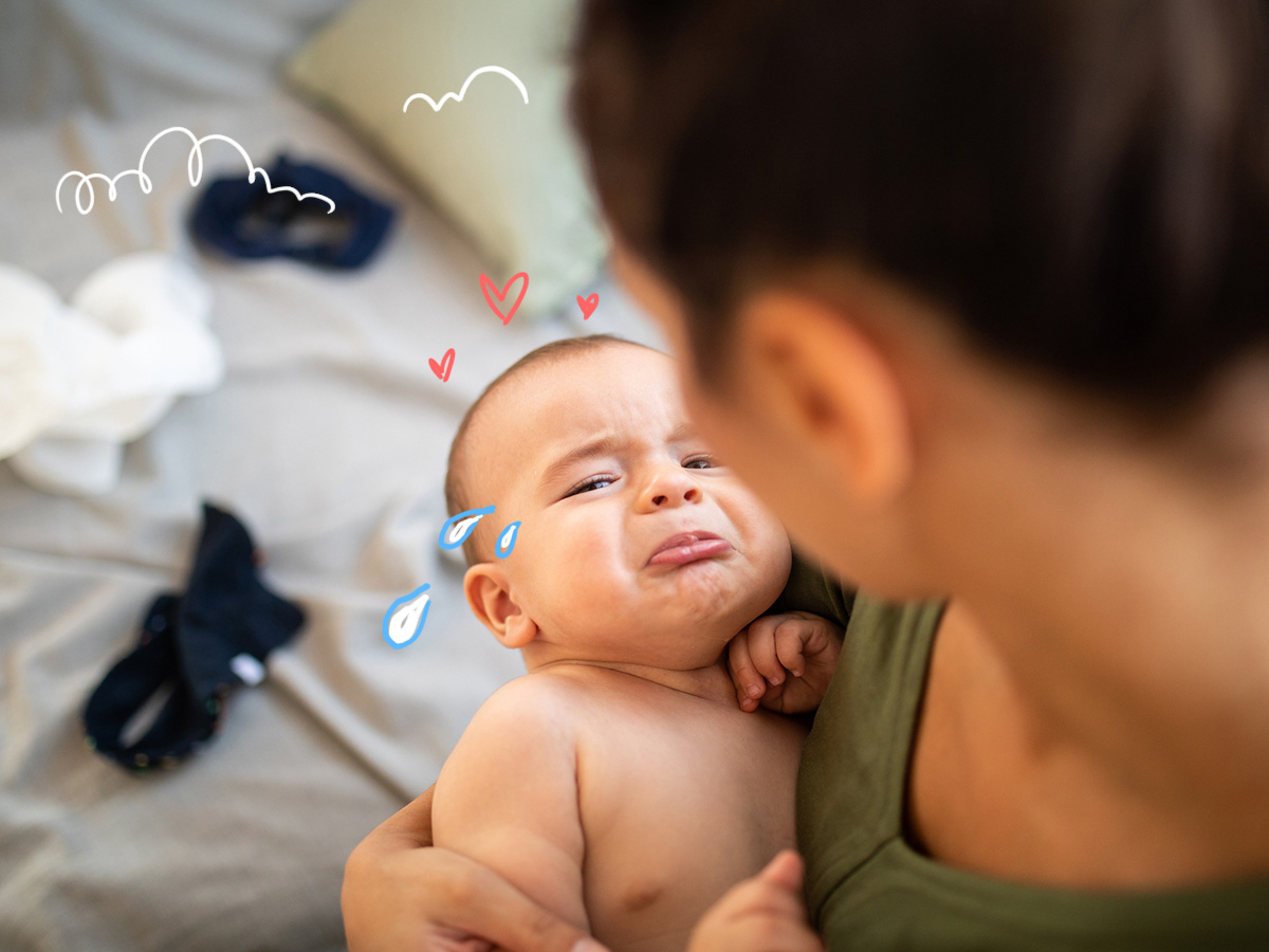5 τρόποι να σταματήσεις το κλάμα του μωρού σου