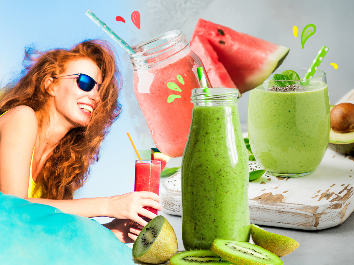 5+1 δροσιστικά smoothies ιδανικά για τις ζεστές μέρες που διανύουμε