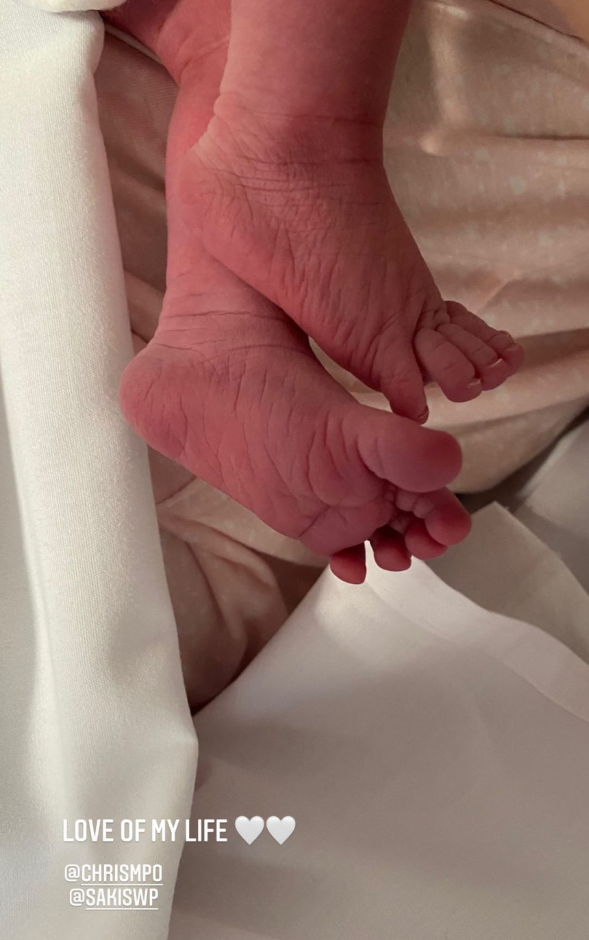 Χριστίνα Μπόμπα: Η αδερφή της, Ελίνα, φωτογραφίζει τη νεογέννητη ανιψιά της