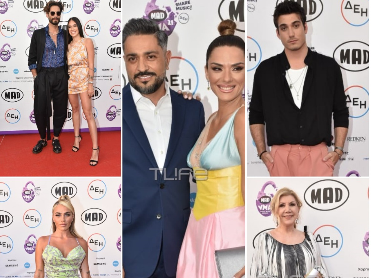 MAD VMA 2021: Λαμπερές παρουσίες στη 18η απονομή των μουσικών βραβείων