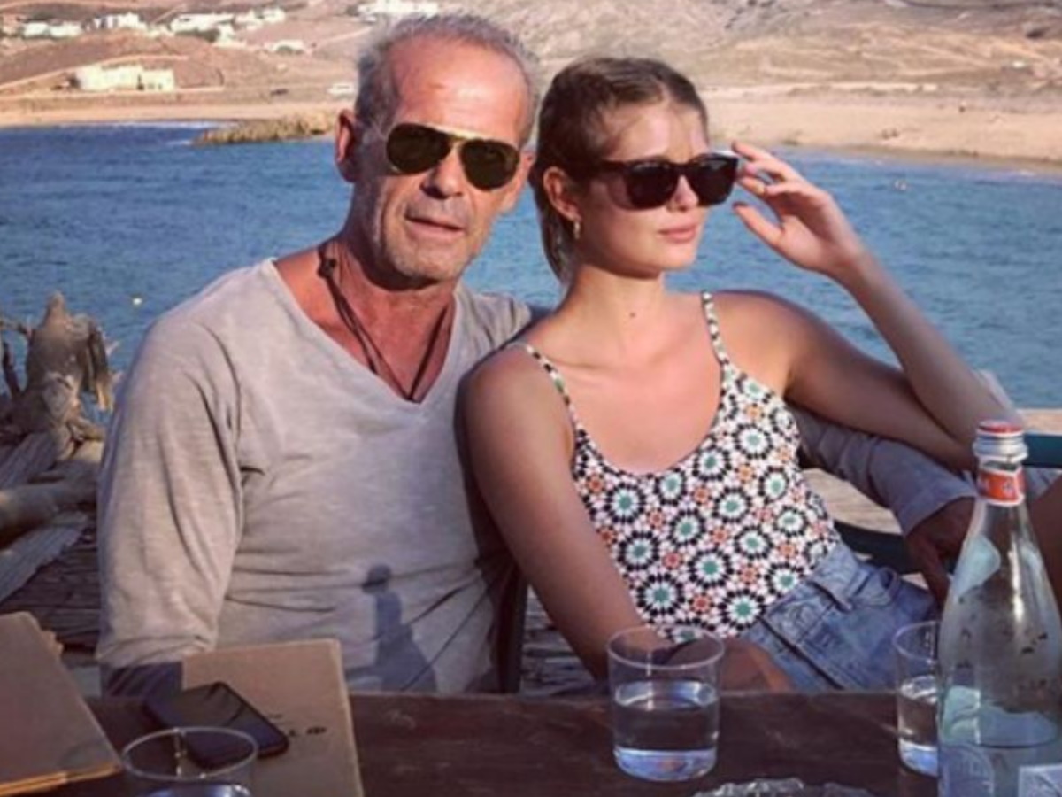 Πέτρος Κωστόπουλος: Στα Κουφονήσια με την κόρη του Αμαλία – Είχε να τη δει δύο χρόνια
