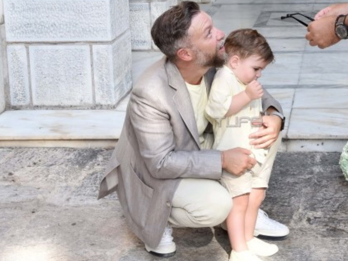 Γιάννης Βαρδής: Η τρυφερή φωτογραφία αγκαλιά με τον γιο του Αντώνη