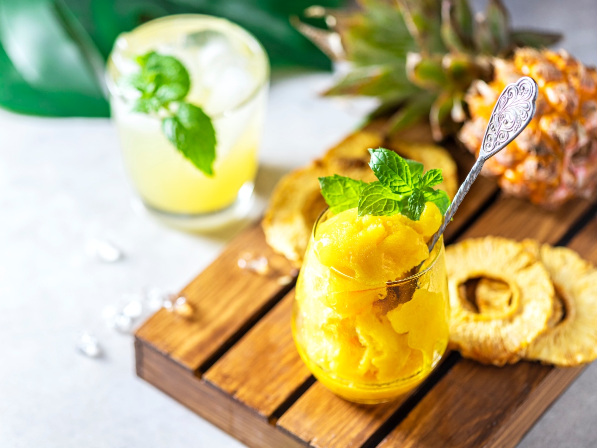 Συνταγή για σορμπέ ανανά