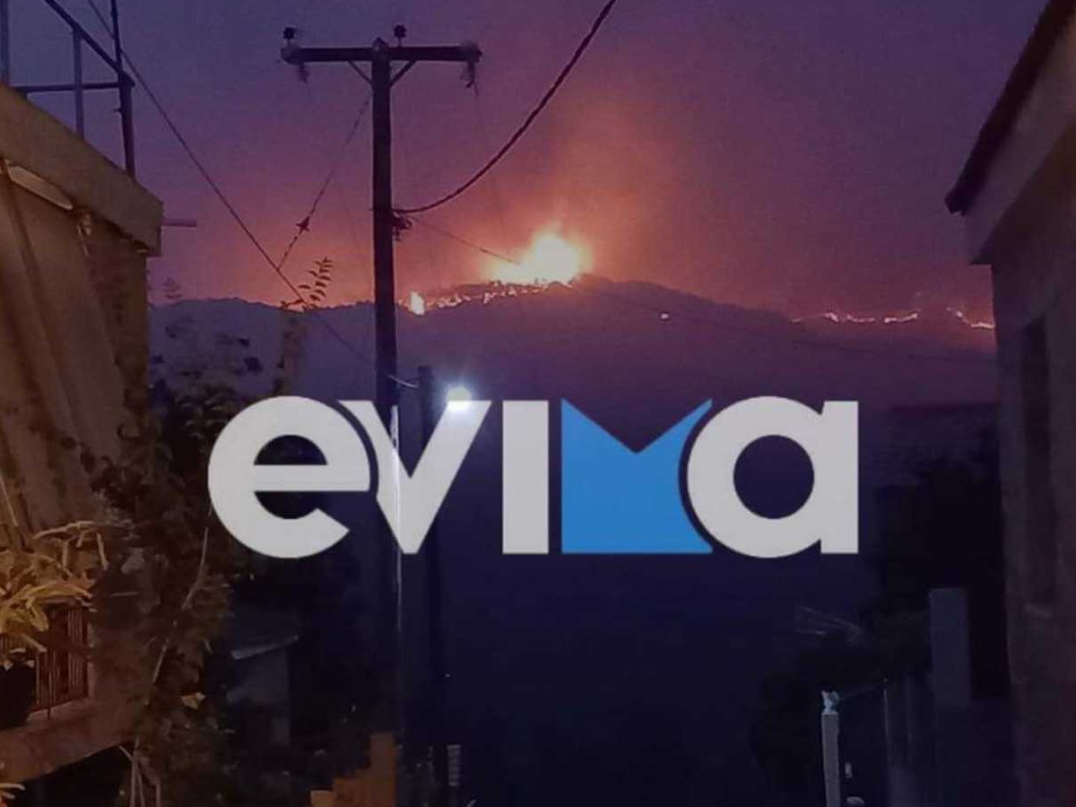 Φωτιά στην Εύβοια: Εκατοντάδες απεγκλωβισμοί πολιτών – Μάχη να μην φτάσουν στο Μαντούδι οι φλόγες