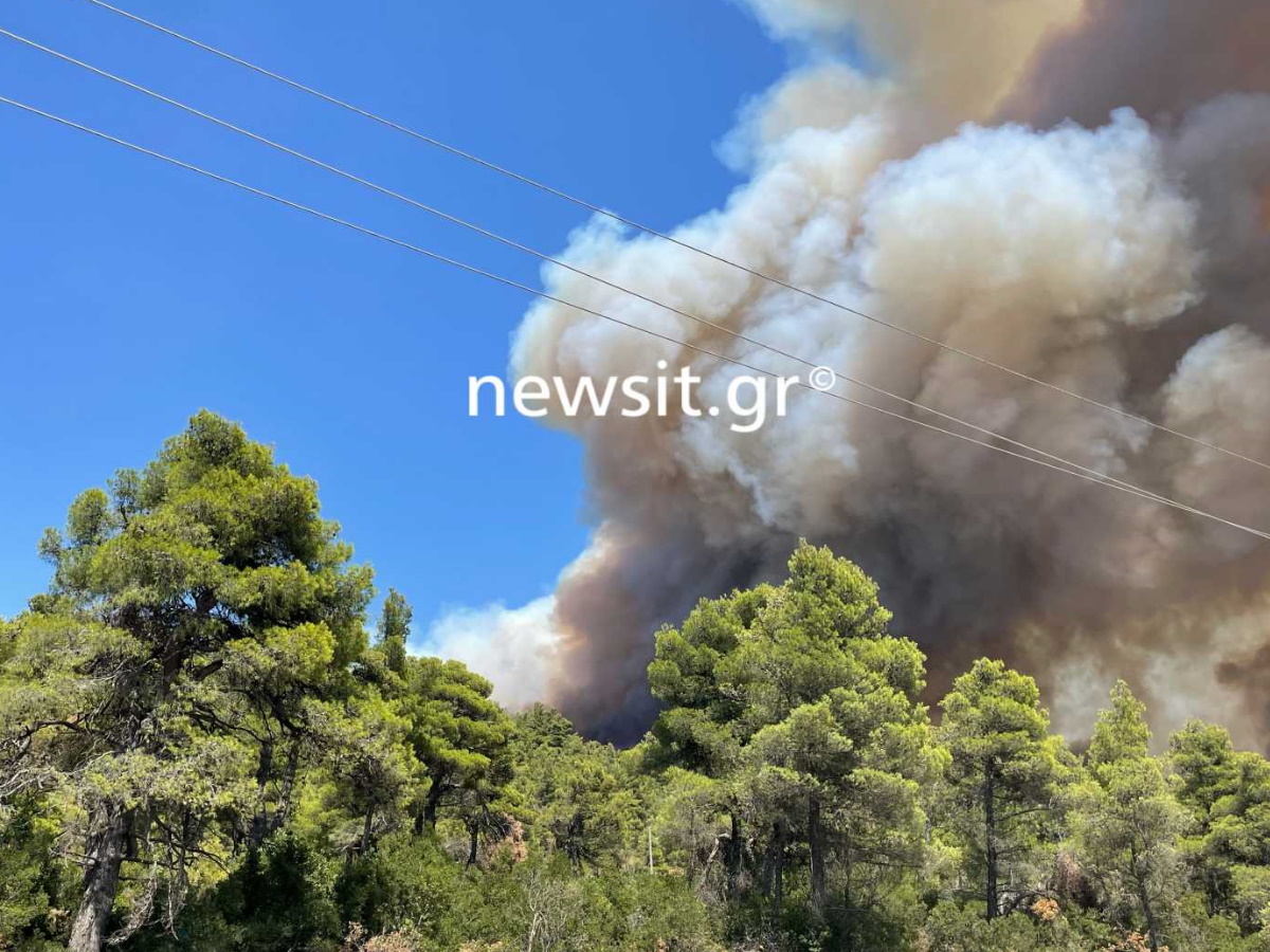 Φωτιά στην Αττική: Νεκρός κάτοικος στην Ιπποκράτειο Πολιτεία