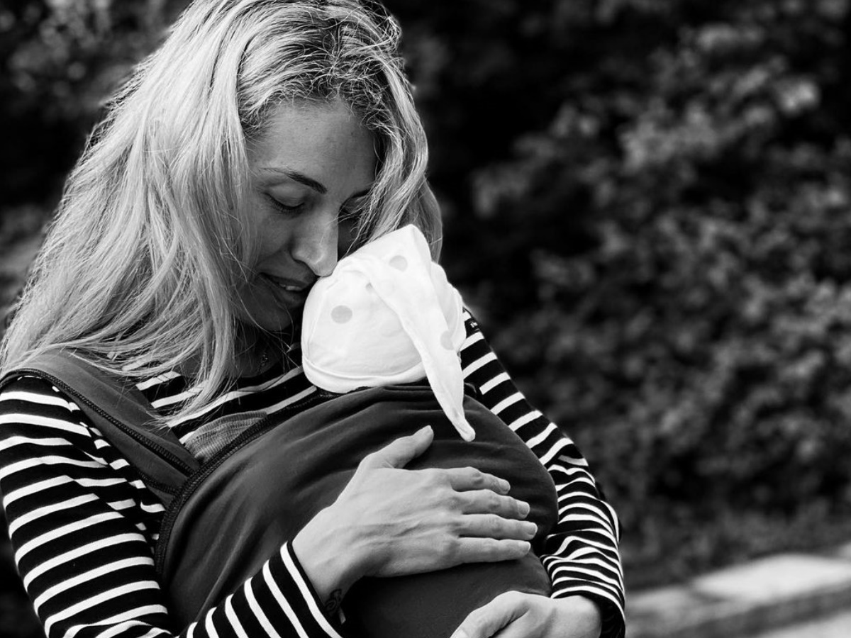 Μαρία Ηλιάκη: Η τρυφερή φωτογραφία με την τριών μηνών κόρη της
