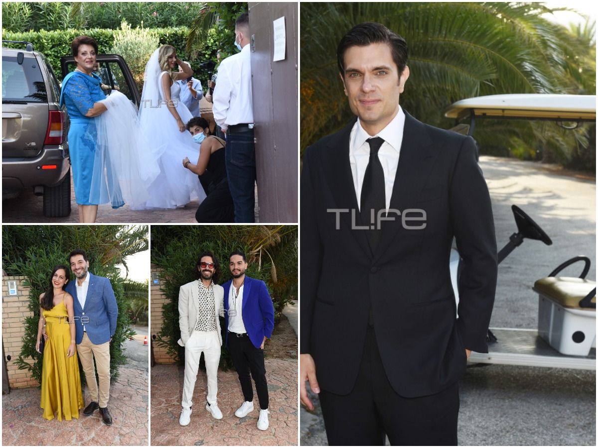 Μύρωνας Στρατής – Κατερίνα Ζαπάρδα: Οι Έλληνες celebrities που βρέθηκαν στον γάμο τους