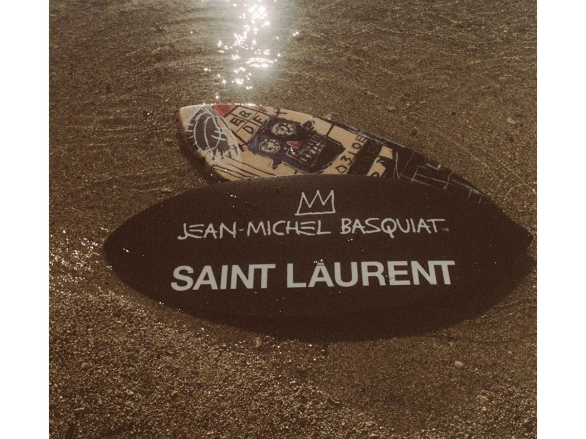 O oίκος Saint Laurent συνεργάζεται με τον διάσημο καλλιτέχνη Basquiat