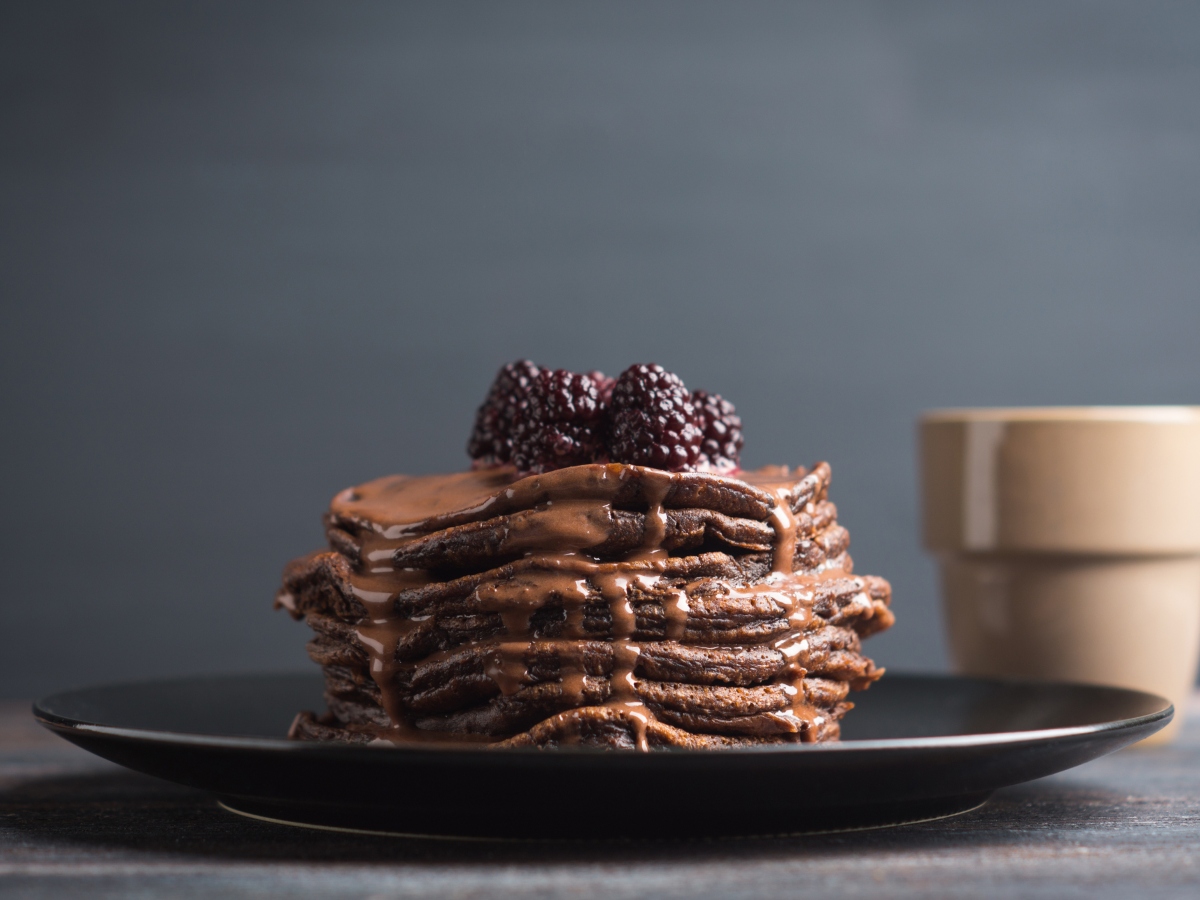 Συνταγή για σοκολατένια Pancakes