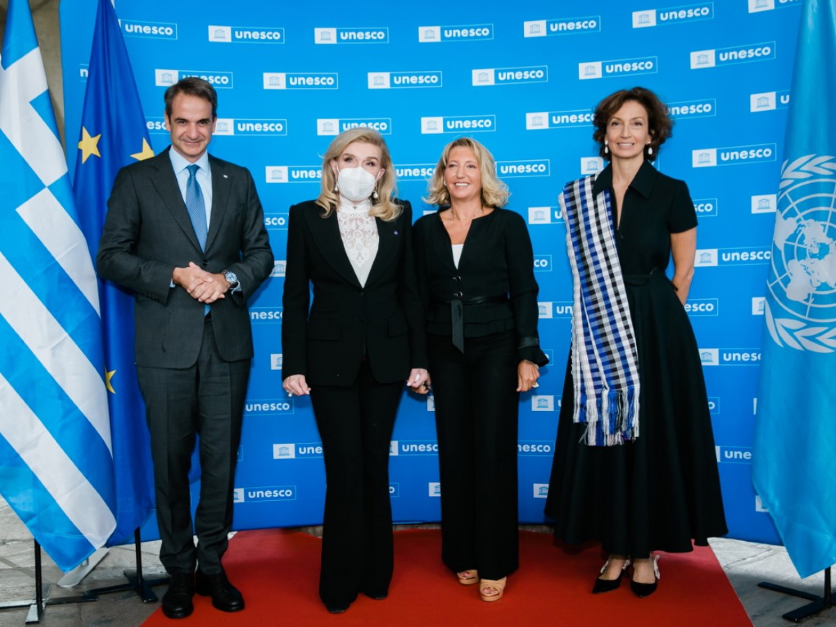 Κυριάκος Μητσοτάκης: Επισκέφθηκε την έδρα της UNESCO στο Παρίσι