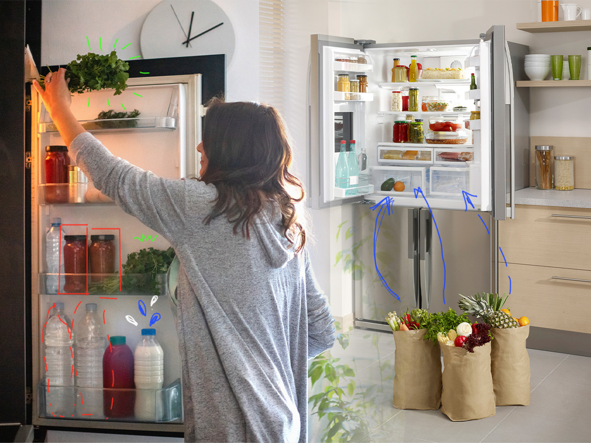 Πώς θα οργανώσεις σωστά τα τρόφιμα στο ψυγείο σου