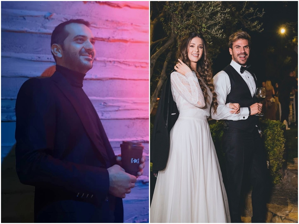 Λεωνίδας Κουτσόπουλος: Το σχόλιο στον Άκη Πετρετζίκη κάτω από τις φωτογραφίες του γάμου του