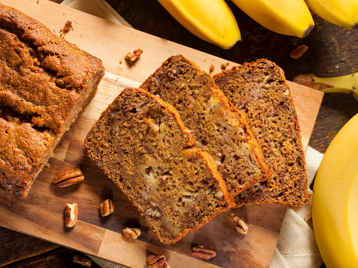 Συνταγή για Banana Bread χωρίς ζάχαρη