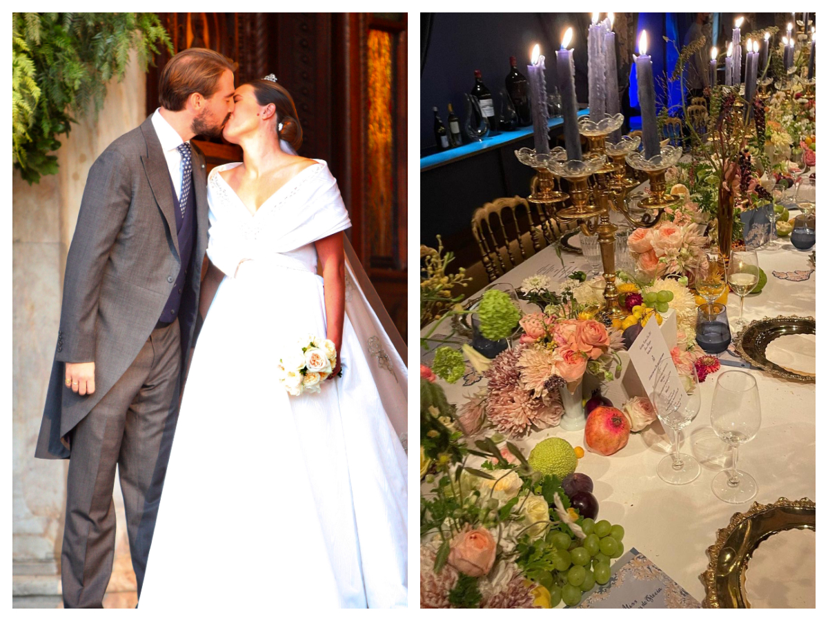 Γάμος Φίλιππος – Νίνα Φλορ: Η μπομπονιέρα και το μενού της γαμήλιας δεξίωσης – Φωτογραφίες