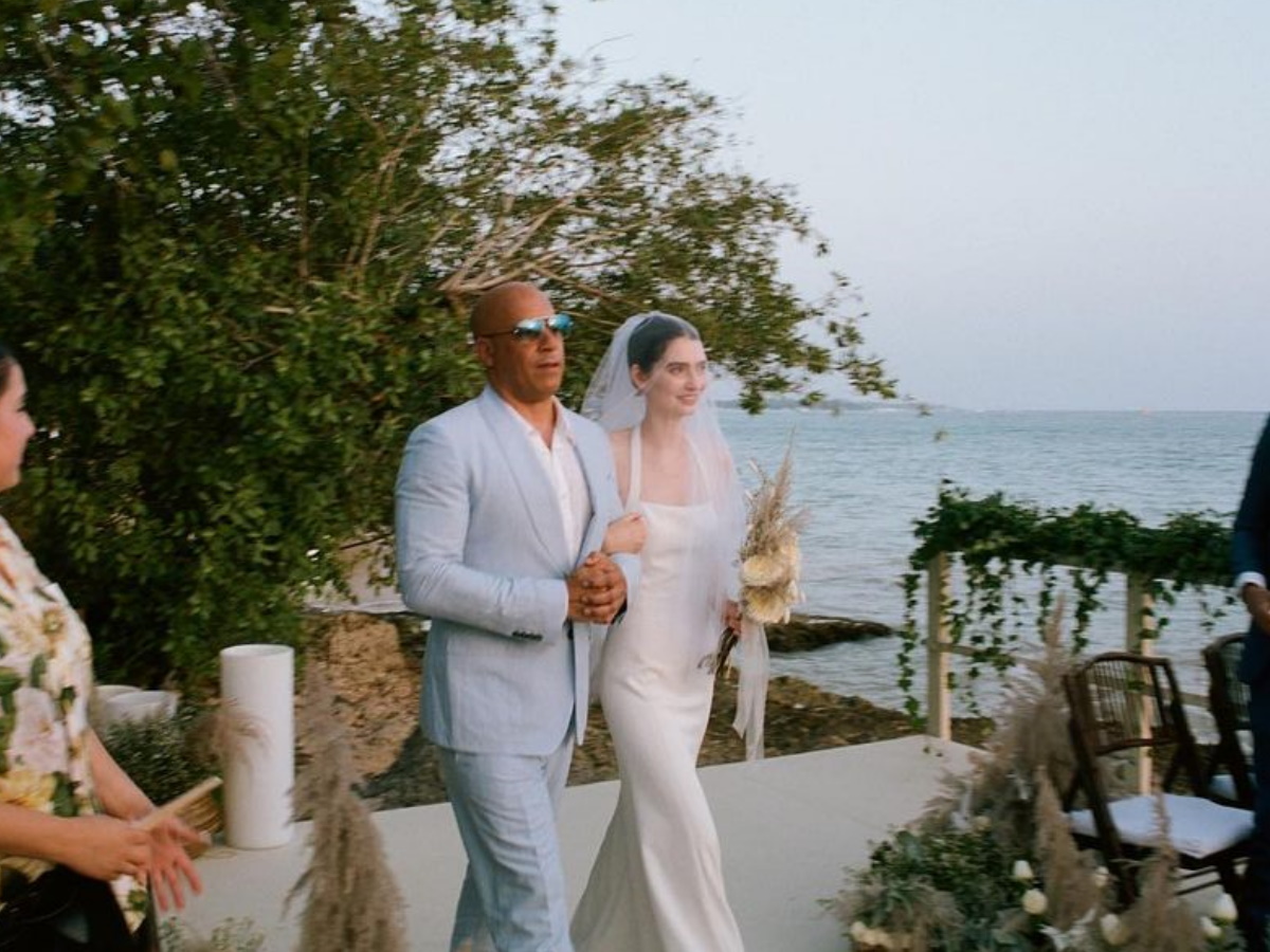 Μίντοου Γουόκερ: Παντρεύτηκε η κόρη του αδικοχαμένου Πολ Γουόκερ – Ο Βιν Ντίζελ παρέδωσε τη νύφη στον γαμπρό