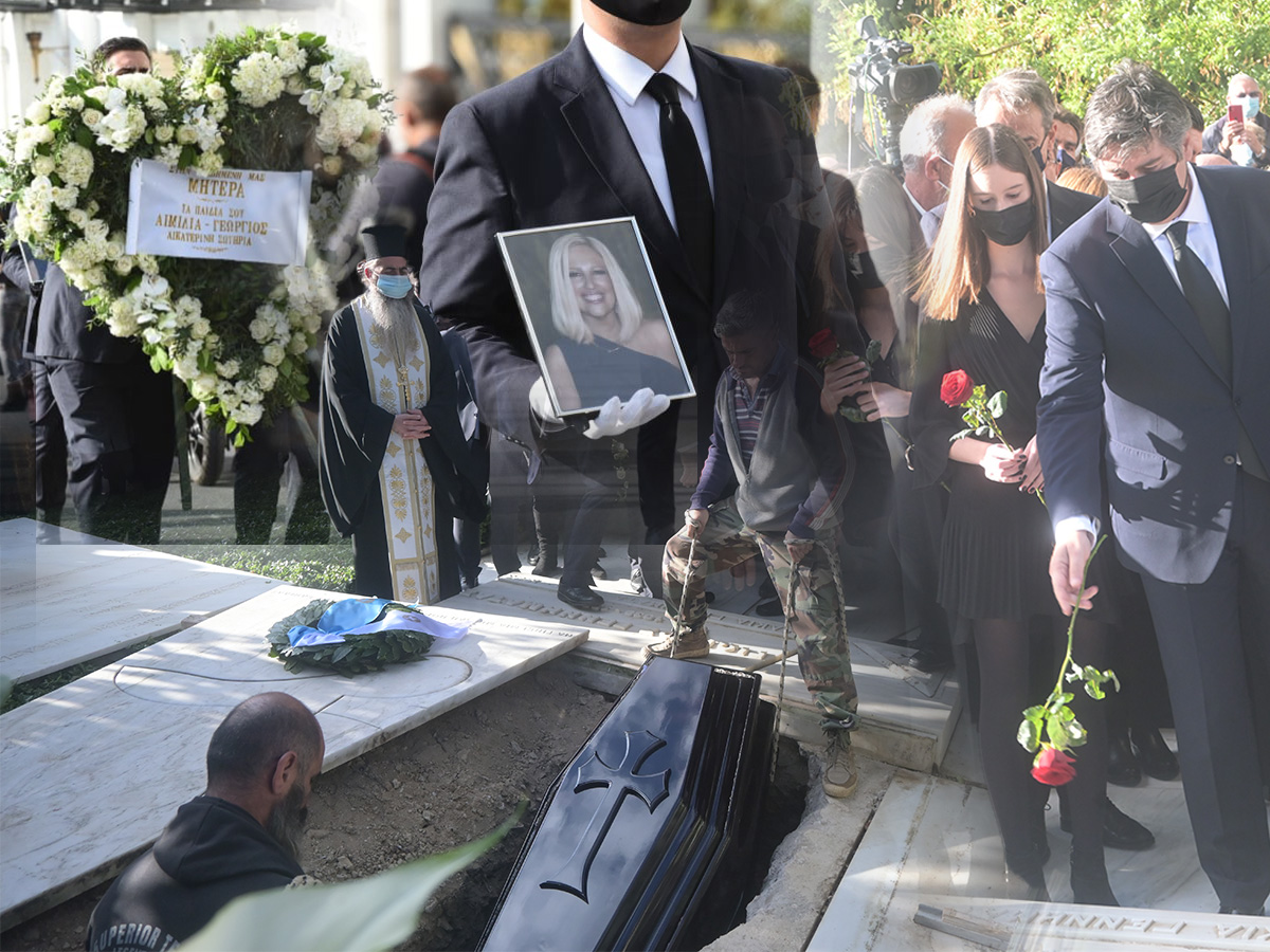 Κηδεία Φώφης Γεννηματά: Ανείπωτος πόνος στο Α’ Νεκροταφείο για το «τελευταίο αντίο»