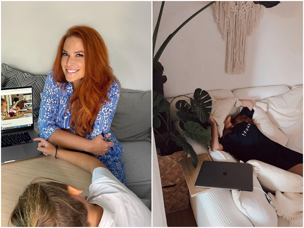 Σίσσυ Χρηστίδου: Νέες φωτογραφίες από το σπίτι, όπου ζει με τους γιους της