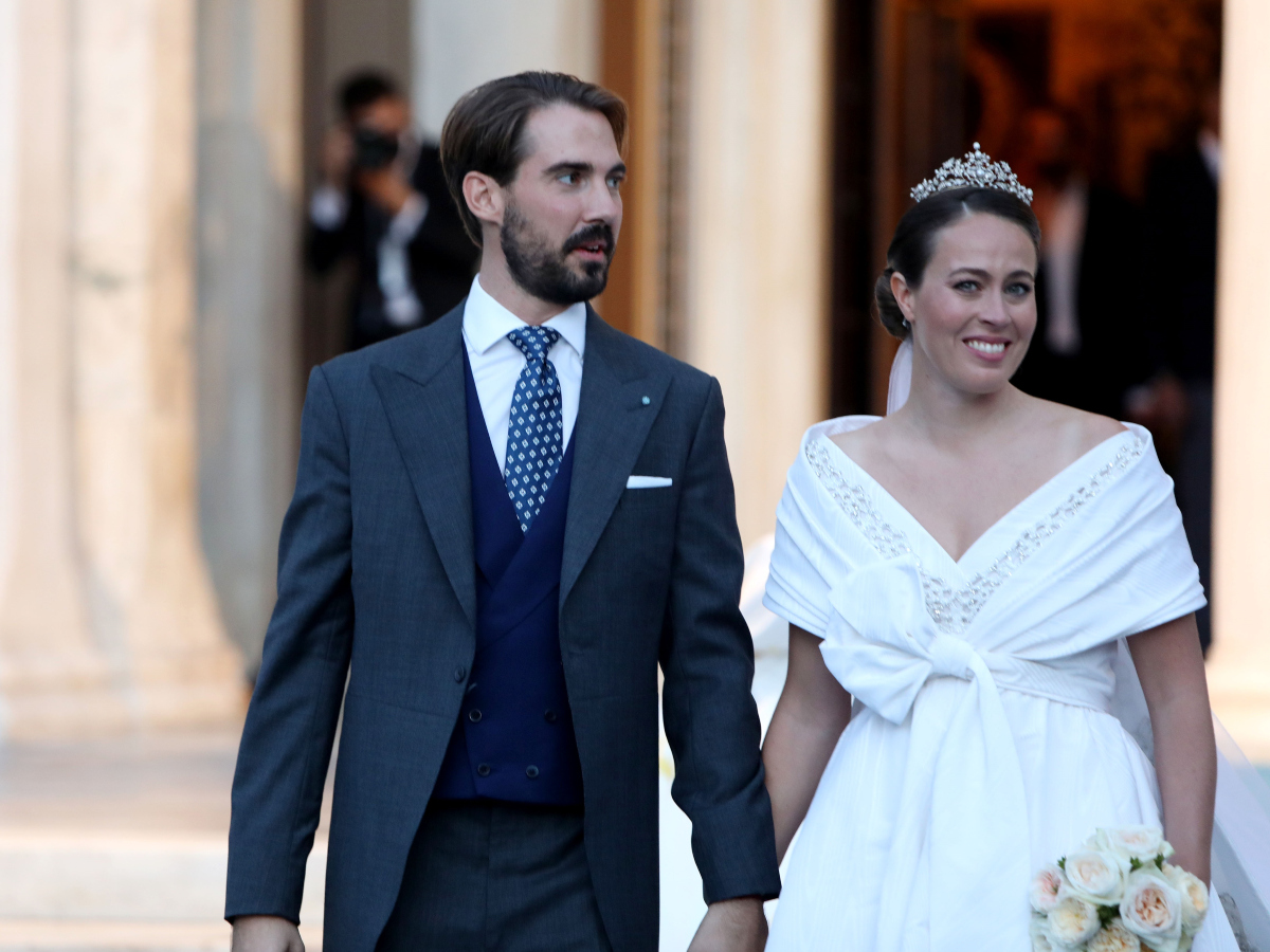 Γάμος Φίλιππου – Νίνα Φλορ: H τιάρα που φόρεσε η νύφη έχει ιδιαίτερη σημασία