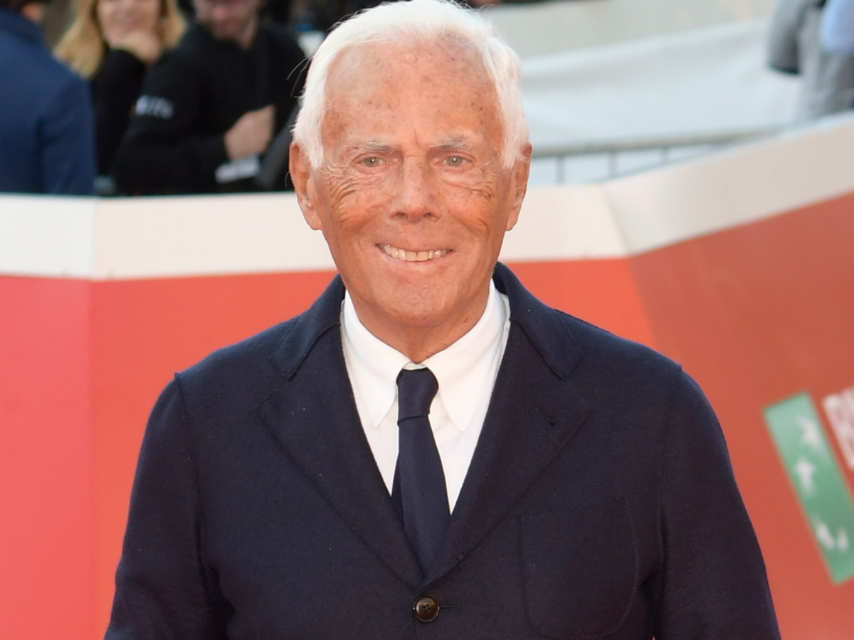 O Giorgio Armani τιμήθηκε με το  πιο σημαντικό βραβείο της Ιταλίας