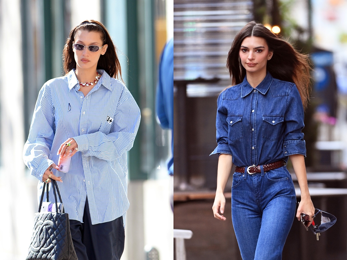 Emily Ratajkowski- Bella Hadid: Φόρεσαν ένα 90s trend με εντελώς διαφορετικό στιλ