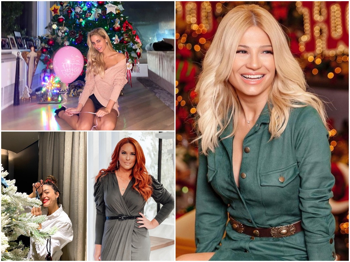Οι Έλληνες celebrities έφεραν τα Χριστούγεννα στα social media – Εντυπωσιακά δέντρα και οικογενειακές φωτογραφίες