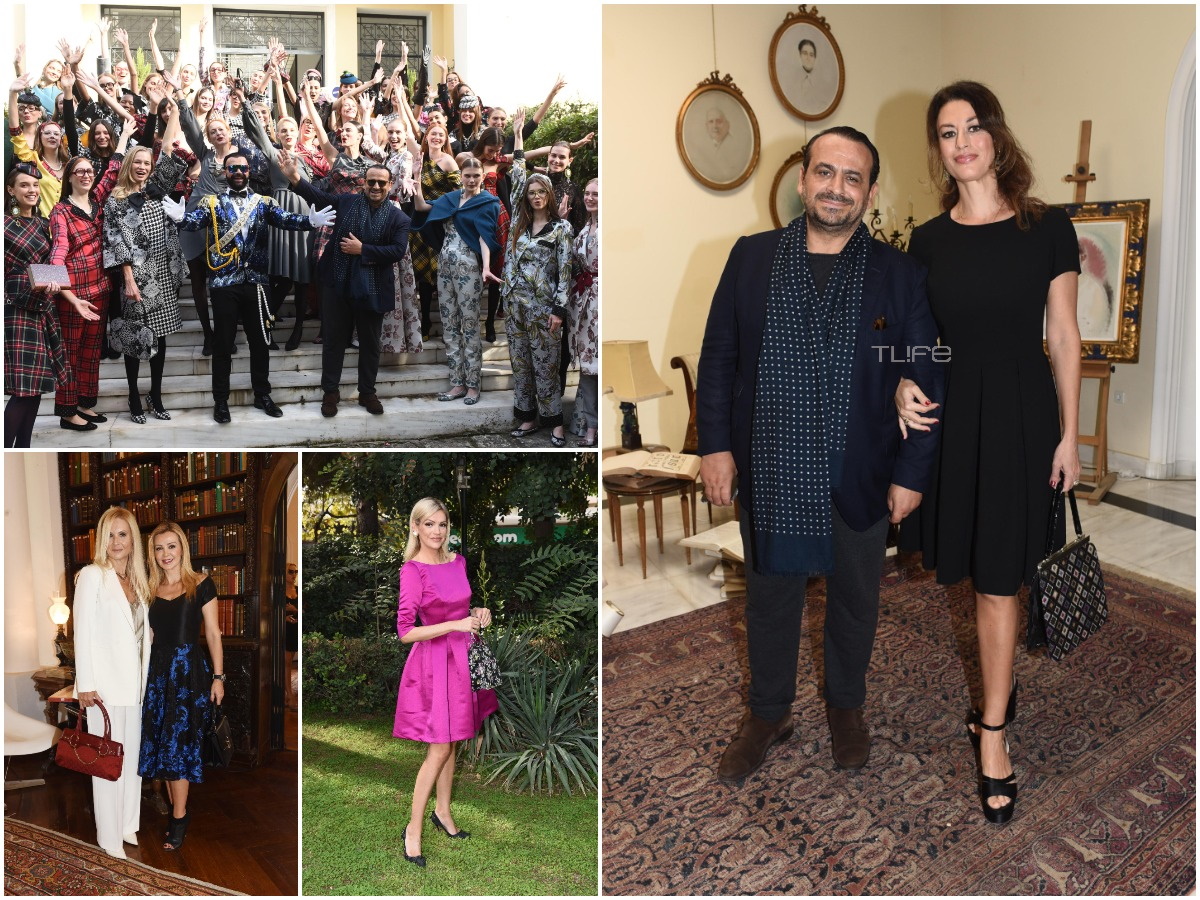 Βασίλης Ζούλιας: Έκλεισε την εβδομάδα μόδας με τους celebrities στο πλευρό του – Φωτογραφίες του TLIFE