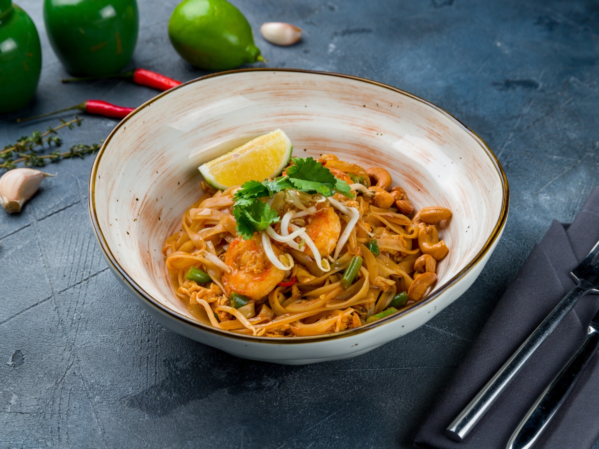 Συνταγή για noodles με γαρίδες