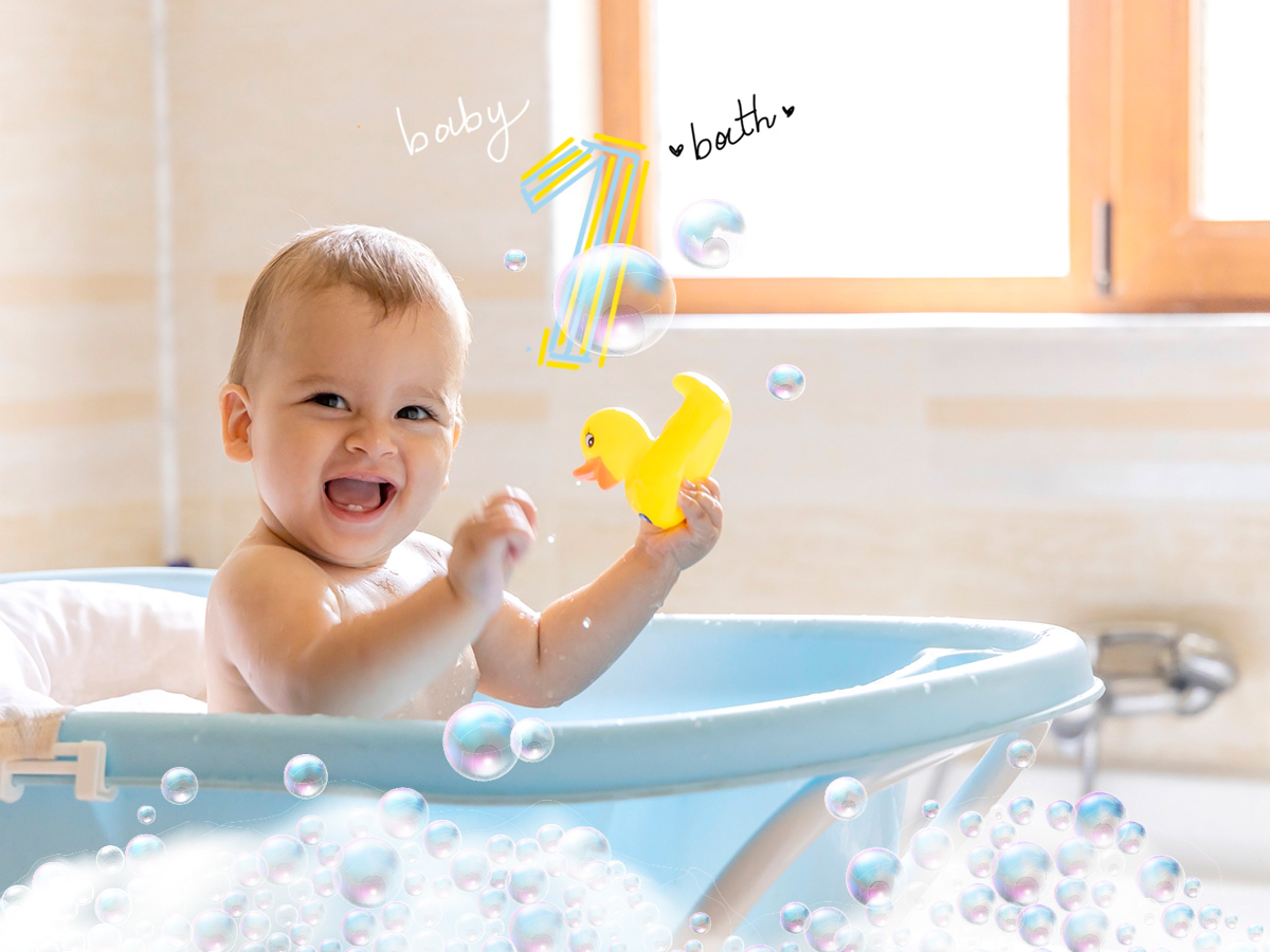 Το πρώτο μπάνιο του μωρού: 5 βασικοί κανόνες για να γίνει με επιτυχία και ασφάλεια