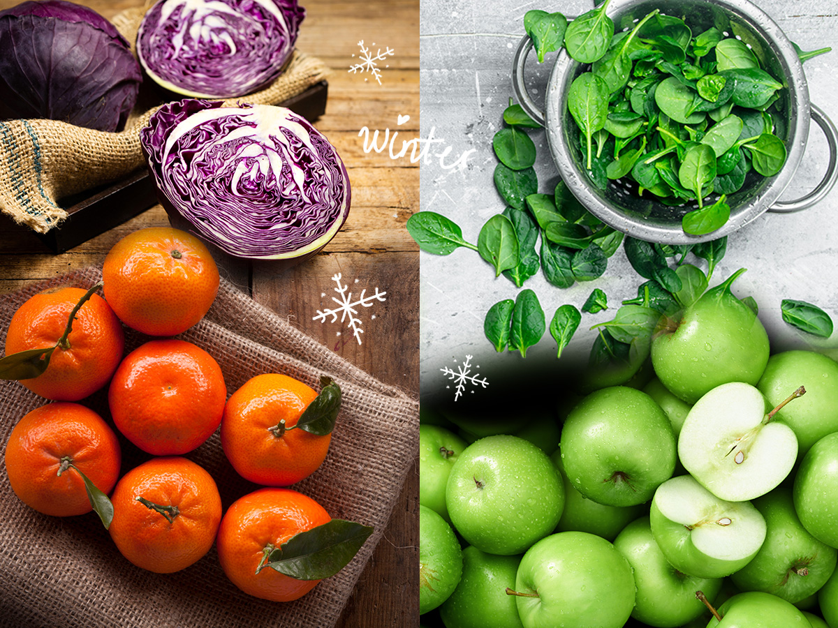 Αδυνάτισμα: Τα φρούτα και λαχανικά του χειμώνα που απολαμβάνεις τώρα φρέσκα