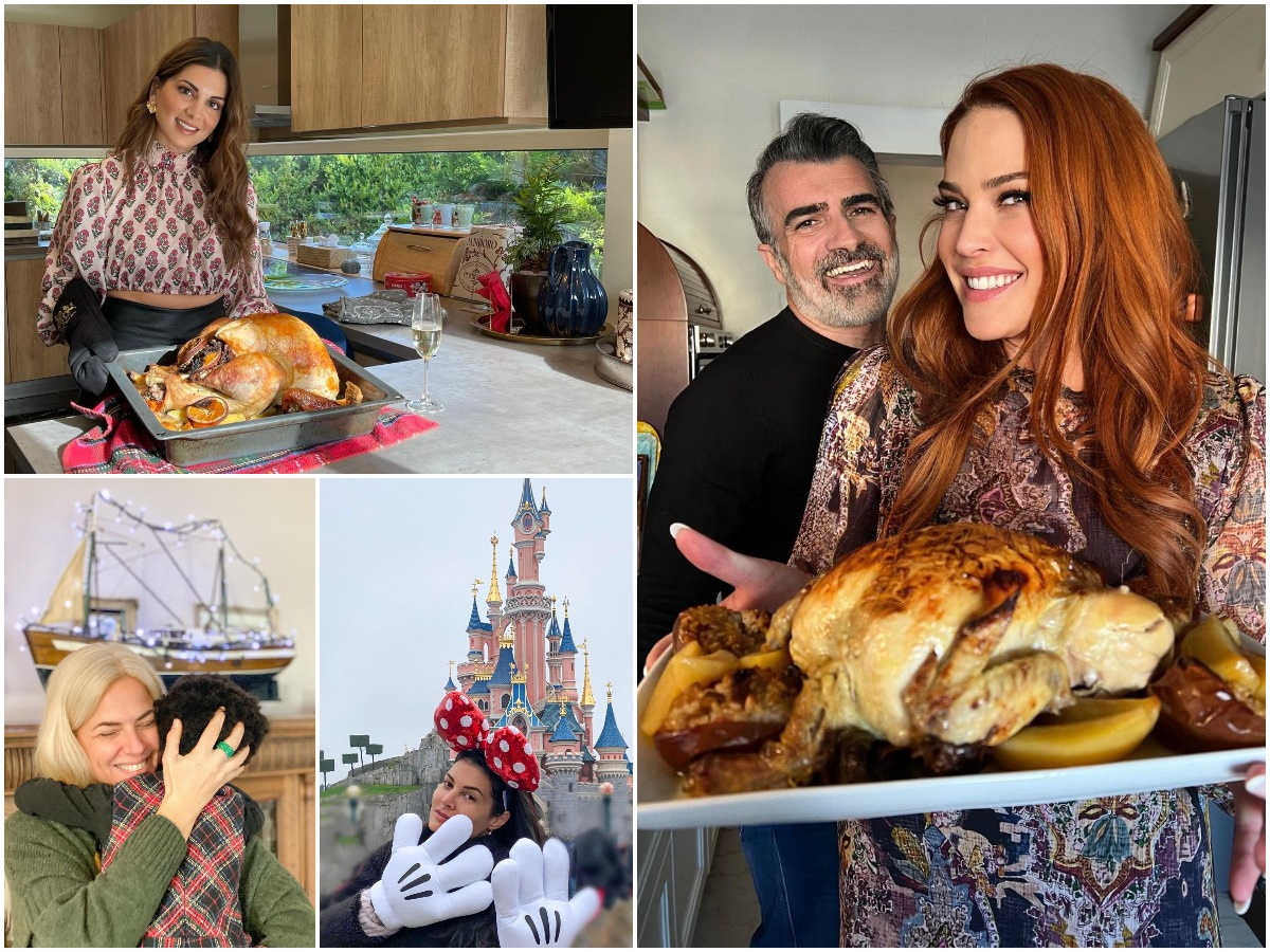 Χριστούγεννα 2021: Έτσι πέρασαν οι Έλληνες celebrities – Γιορτινά τραπέζια, αποδράσεις και τρυφερές φωτογραφίες