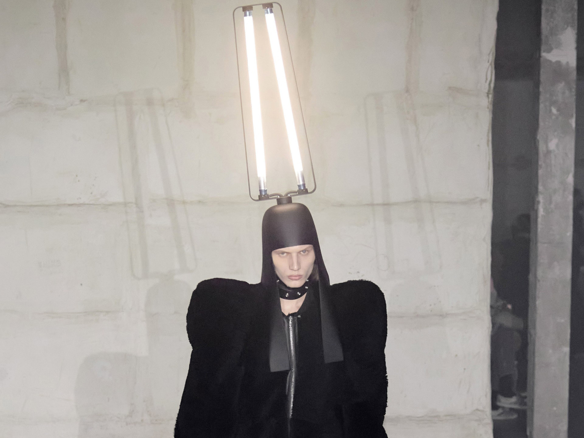 Σε ποιο show είδαμε αυτά τα εκκεντρικά headpieces