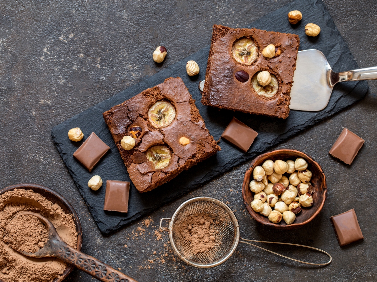 Συνταγή για Brownies με μπανάνα