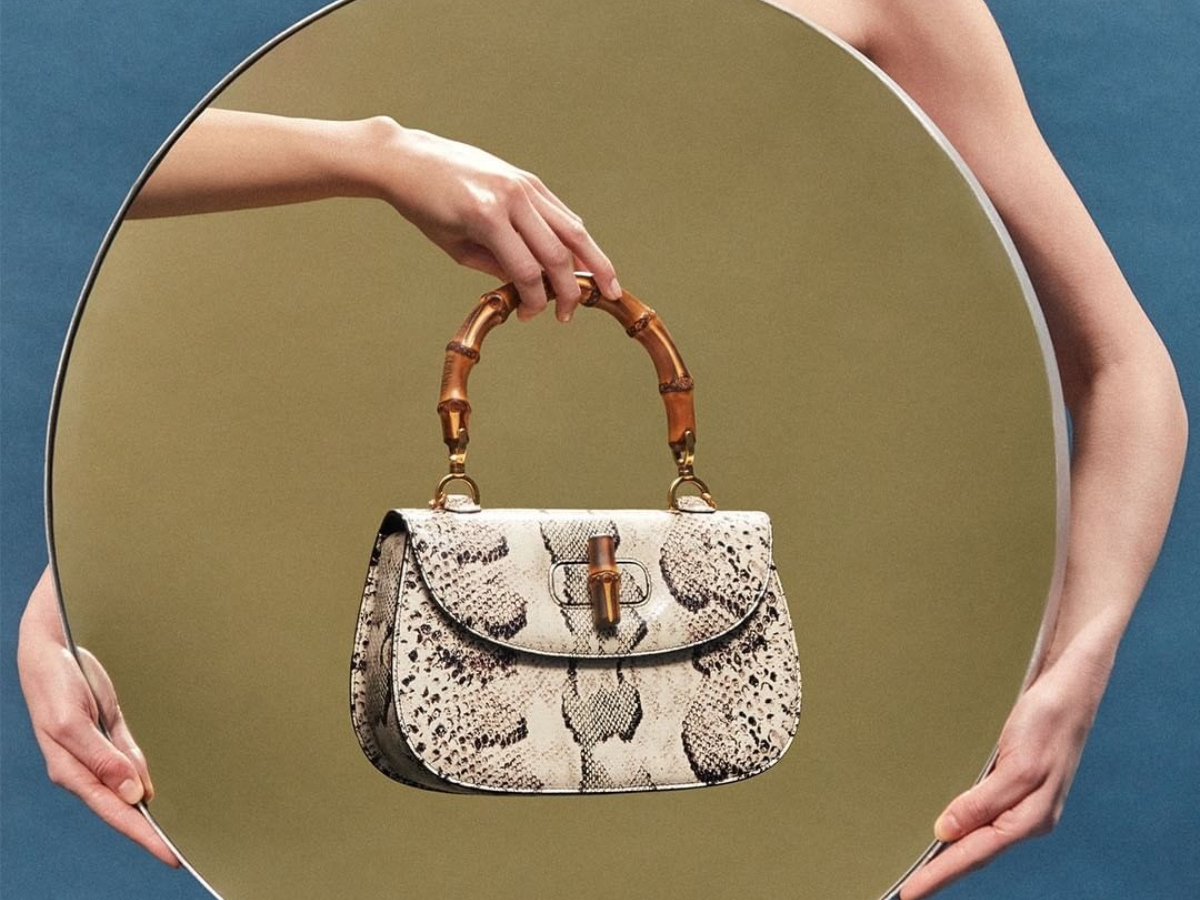 O oίκος Gucci επαναλανσάρει μία iconic τσάντα με ένα art project