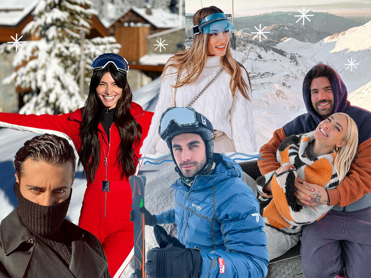 Οι Έλληνες celebrities σε ξέγνοιαστες στιγμές στα χιόνια