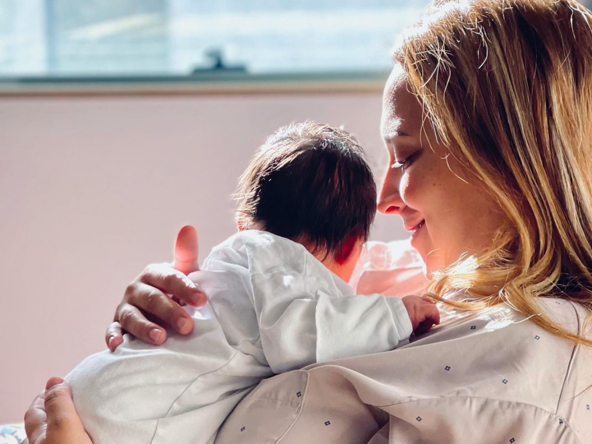 Κλέλια Πανταζή: Οι πρώτες μέρες με τον νεογέννητο γιο της στο σπίτι