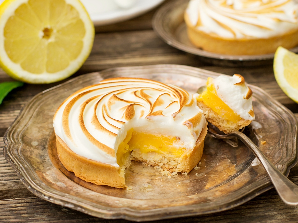 Συνταγή για ατομική lemon pie