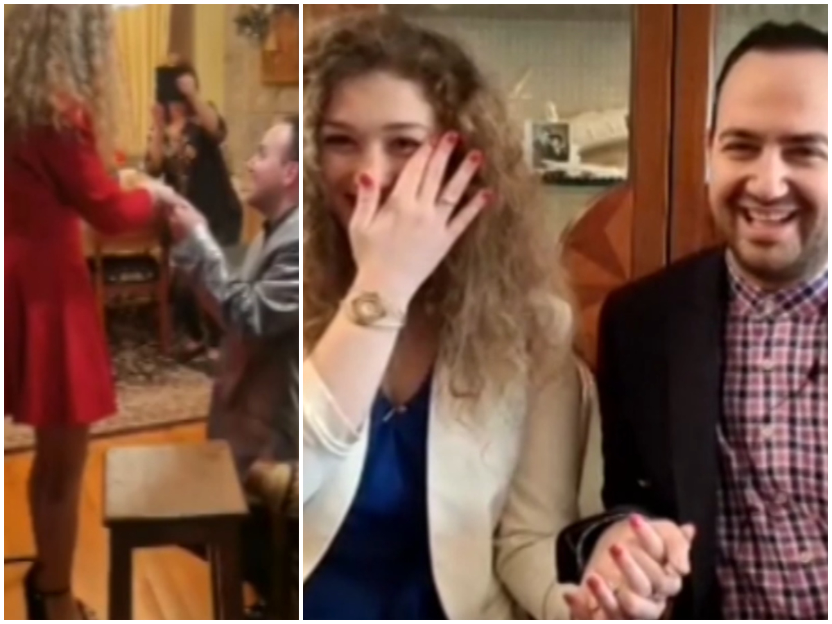 Μαυρίκιος Μαυρικίου: Για πρώτη φορά βίντεο από την πρόταση γάμου που έκανε στη σύντροφό του, Ιλάειρα