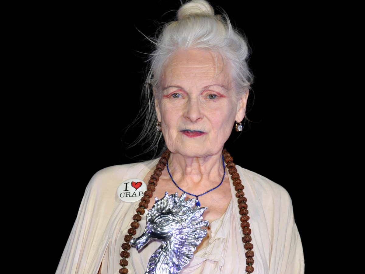 H 80χρονη Vivienne Westwood ποζάρει στην νέα της καμπάνια