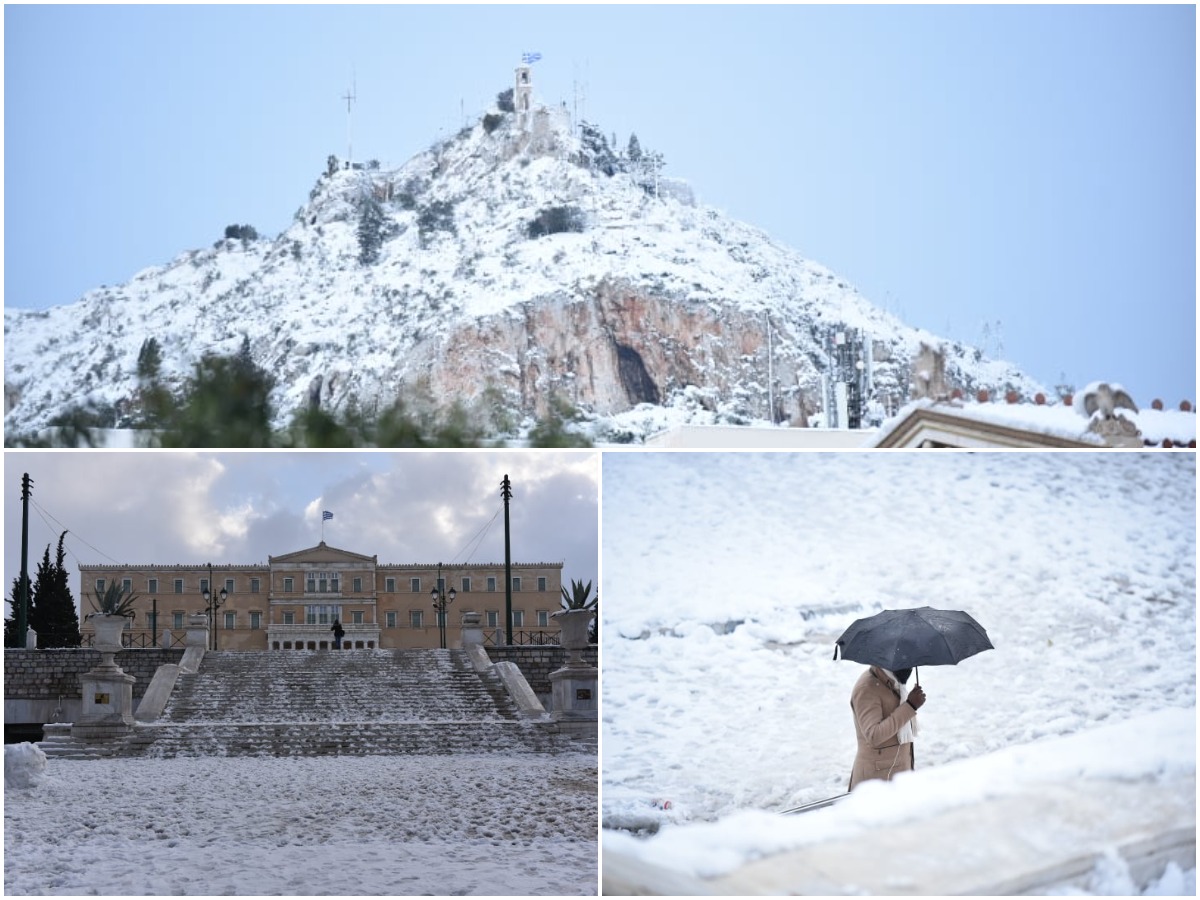 Κακοκαιρία Ελπίς: Η επόμενη μέρα – Φωτογραφίες του TLIFE από το κέντρο της Αθήνας