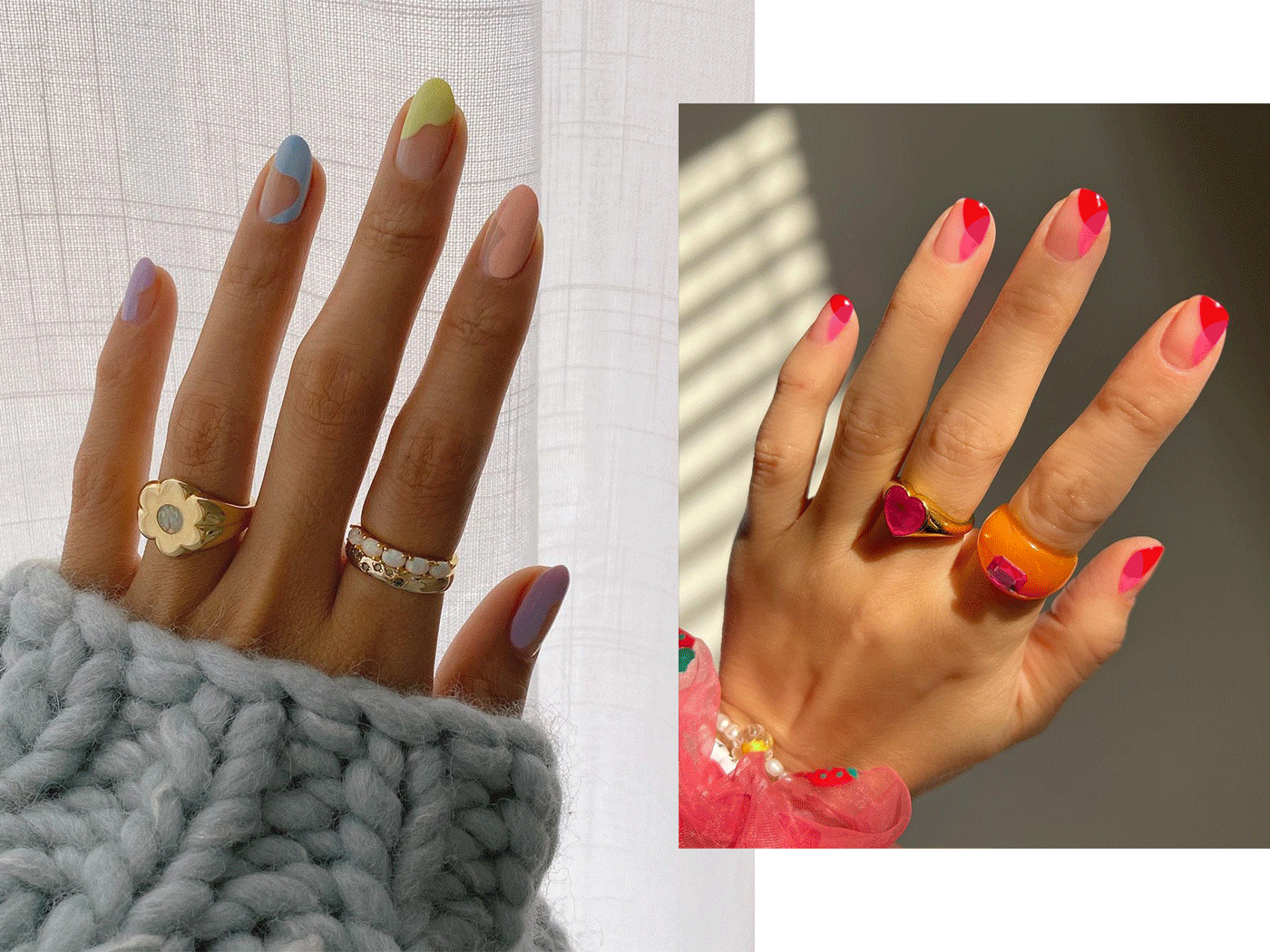 Negative space nails: Οι ωραιότερες εκδοχές της τάσης που λατρεύουν οι experts