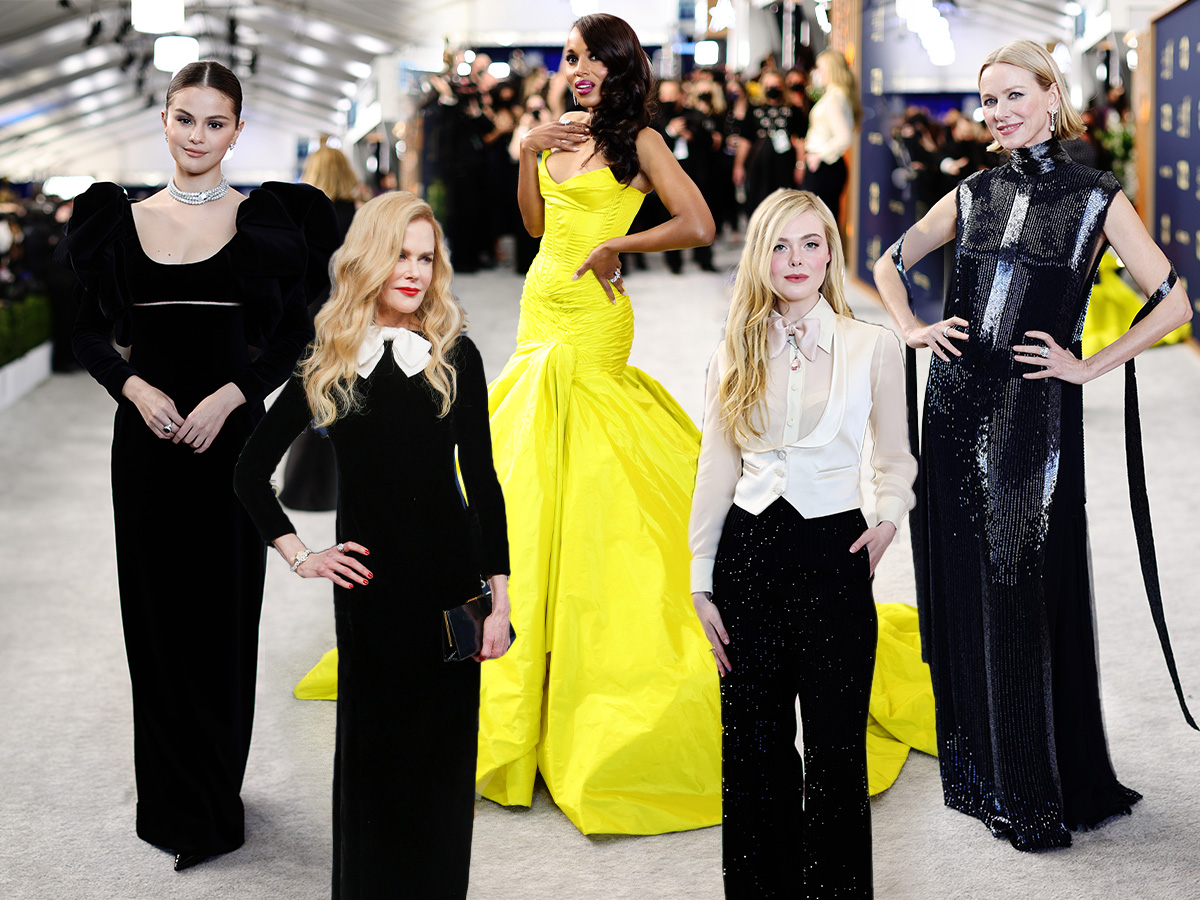 SAG Awards 2022: Το red carpet της βραδιάς ήταν εντυπωσιακό
