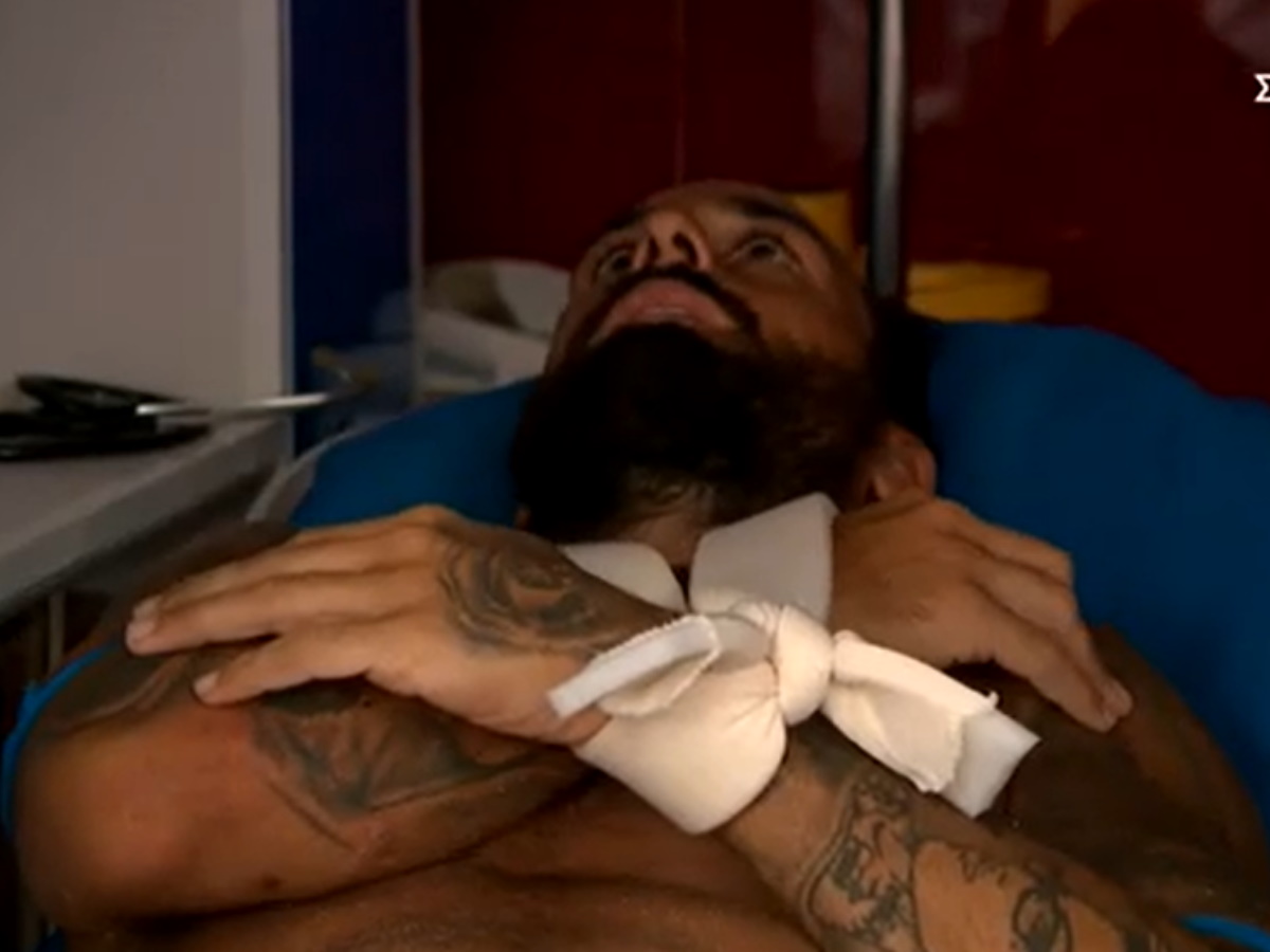 Survivor: O Άρης Σοϊλέδης τραυματίστηκε σοβαρά και πήγε στο νοσοκομείο