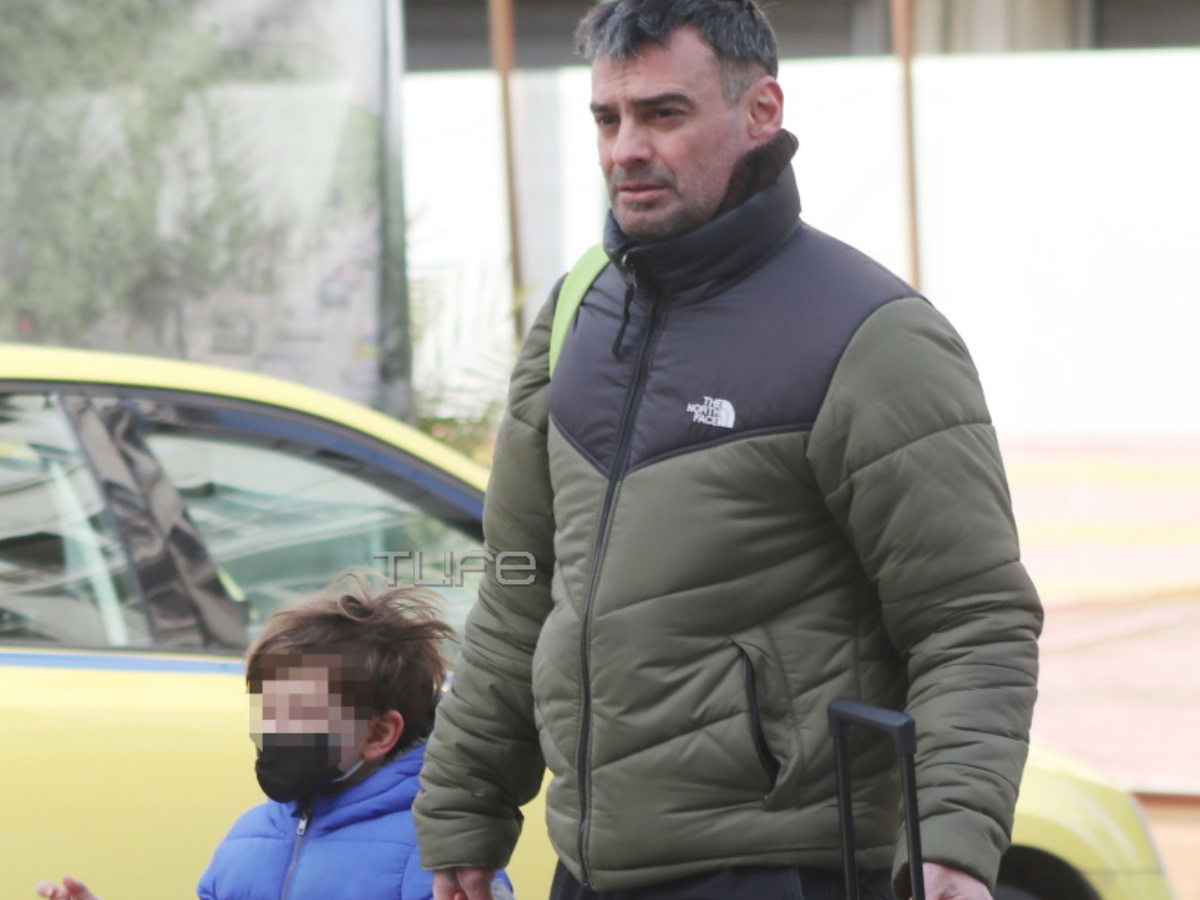 Κωνσταντίνος Γιαννακόπουλος: Σπάνια εμφάνιση με τον γιο του – Φωτογραφίες