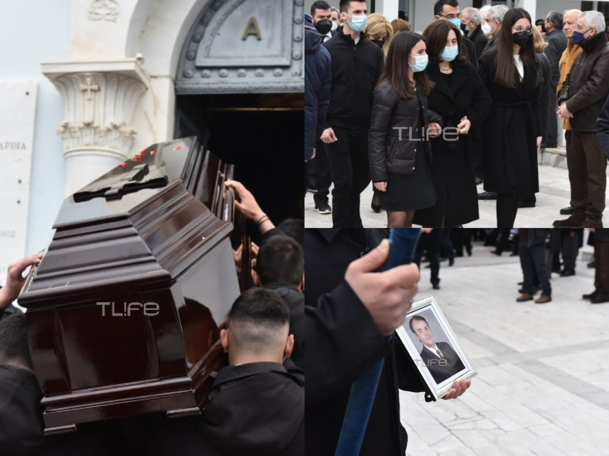 Κηδεία Δημήτρη Τσοβόλα: Θλίψη και συγκίνηση στο «τελευταίο αντίο»