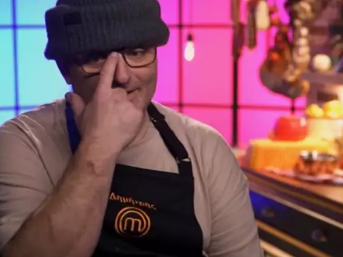 MasterChef: «Λύγισε» ο Δημήτρης Ταϊρίδης – Η συγκινητική εξομολόγησή του