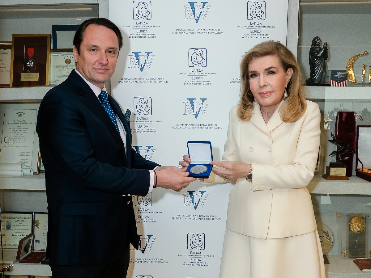 Μαριάννα Βαρδινογιάννη: Συναντήθηκε με τον Πρέσβη της Ουκρανίας Sergii Shutenko