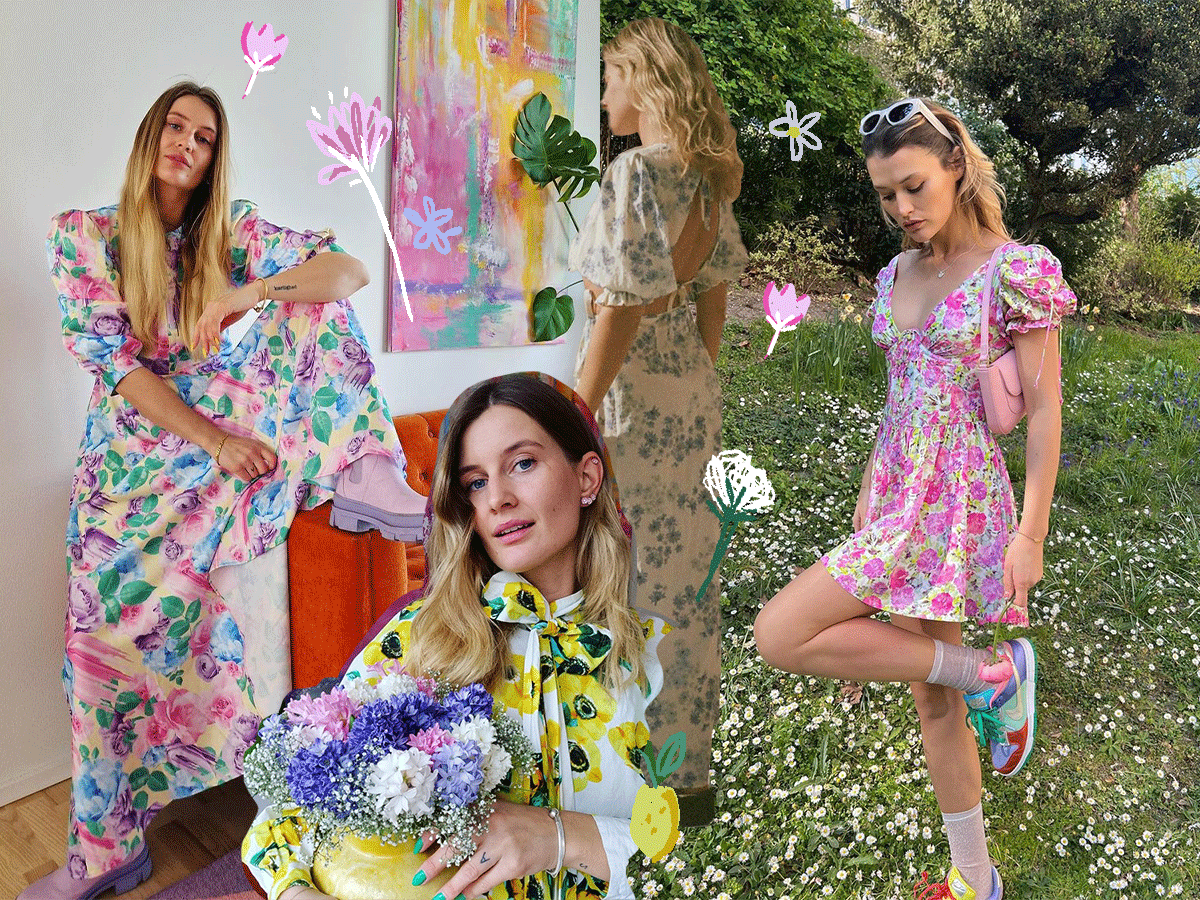 Floral: Φόρεσε τώρα την πιο ανοιξιάτικη τάση σαν μία fashionista