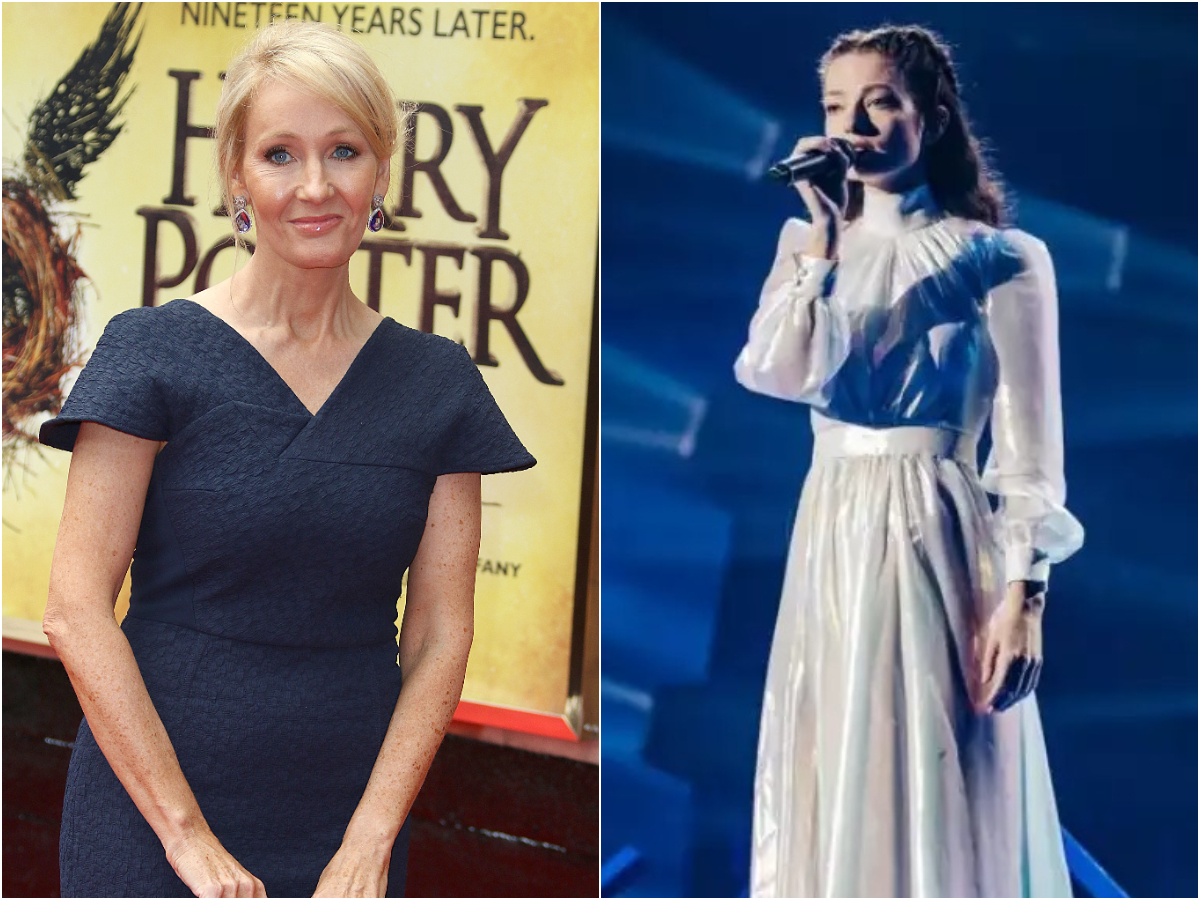 Τελικός Eurovision 2022: Η J. K. Rowling του Χάρι Πότερ εκθείασε την Αμάντα Γεωργιάδη και την Ελλάδα