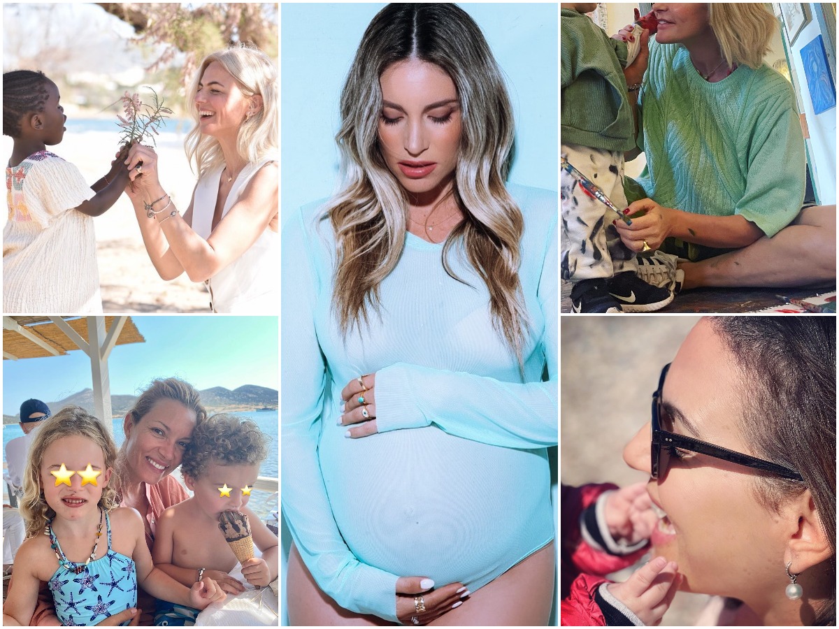 Γιορτή της Μητέρας: Οι Ελληνίδες celebrities γιορτάζουν την μητρότητα – Οι τρυφερές φωτογραφίες με τα παιδιά τους