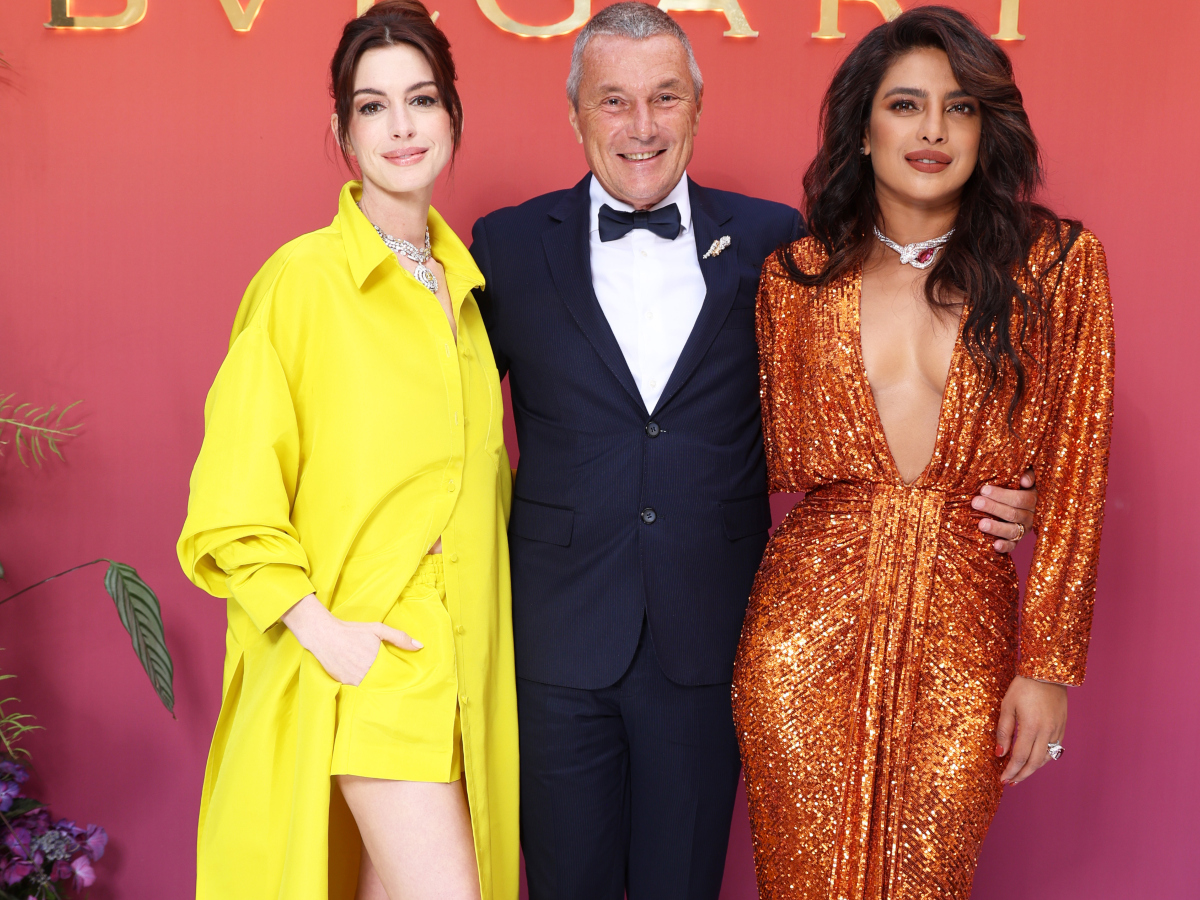 Anne Hathaway-Priyanka Chopra: Εκθαμβωτικές σε Gala του οίκου Bvlgari